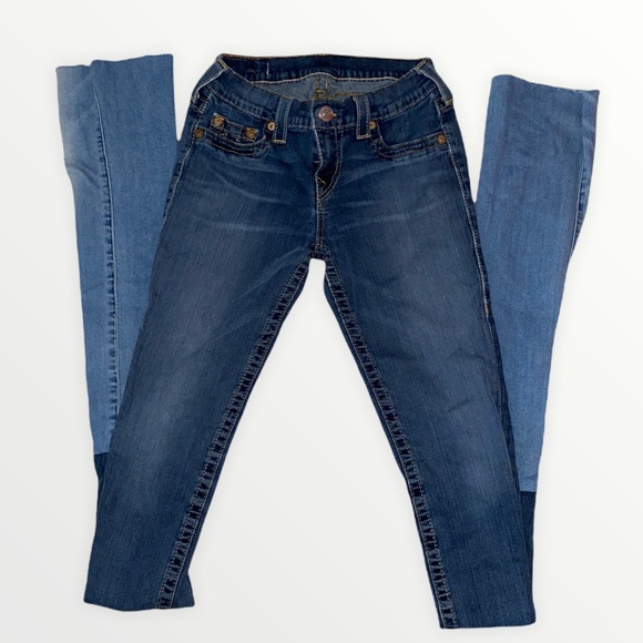 Reworked True Religion Stacked Jeans 